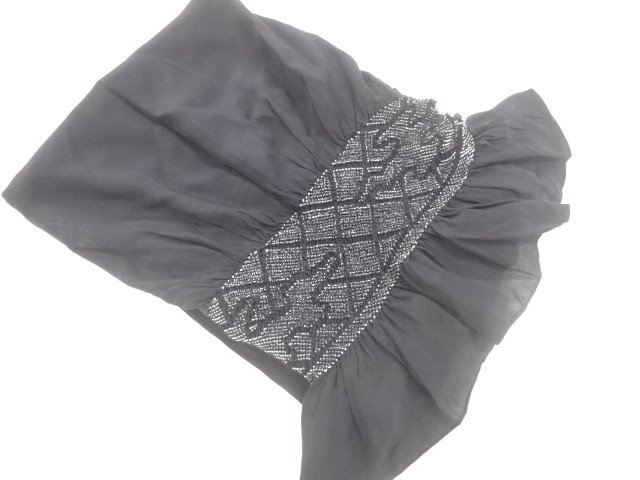 JAPANESE KIMONO FOR MEN / HEKO OBI / SHIBORI 